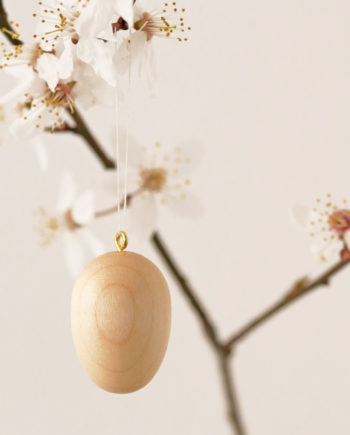 Holz-Ostereier - Formschöne Osterdekoration